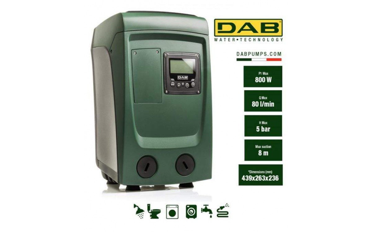 Bạn có thể trang bị ngay giải pháp tăng áp thông minh nào từ DAB khi ở nhà chung cư hoặc căn hộ?